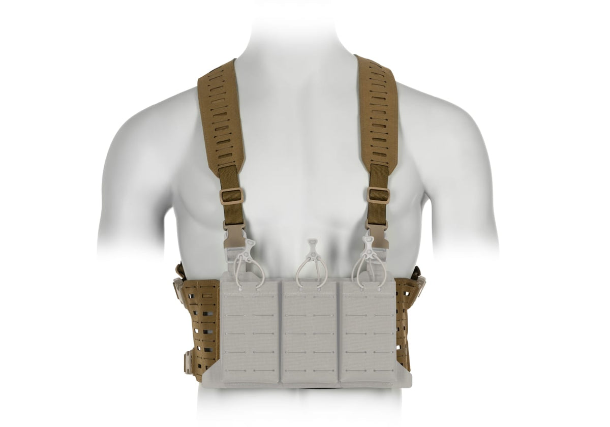 Templar's Gear Chest Rig Conversion Kit - kit pour porter un panneau frontal en chest rig - Coyote