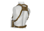 Templar's Gear Chest Rig Conversion Kit - kit pour porter un panneau frontal en chest rig - Coyote