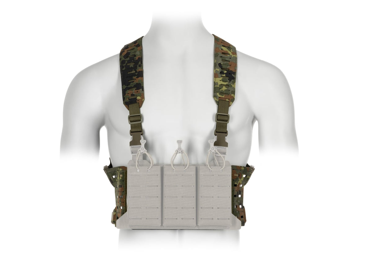 Templar's Gear Chest Rig Conversion Kit - kit pour porter un panneau frontal en chest rig - Flecktarn