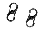 Nite Ize S-Biner Stainless Steel MicroLock 2pcs