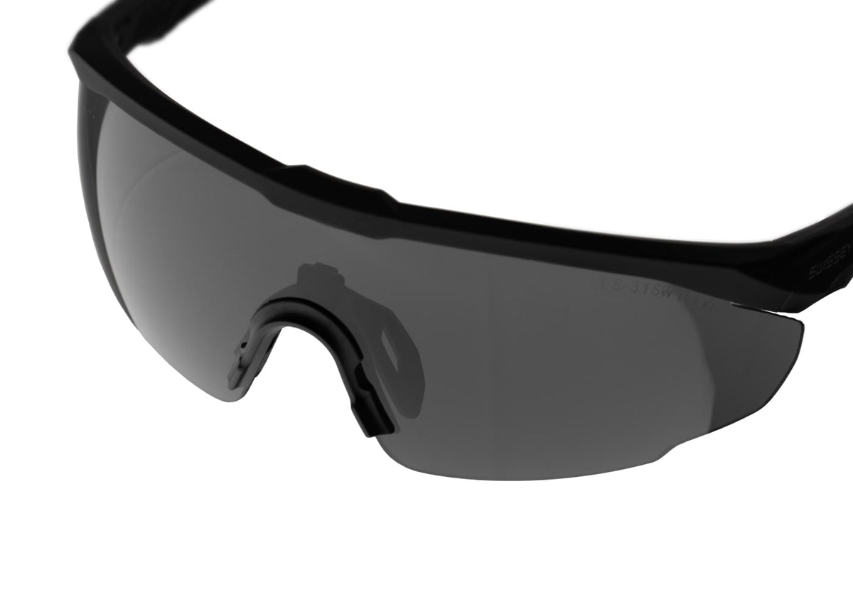SwissEye Blackhawk Pro Smoke / Orange / Clear - Black