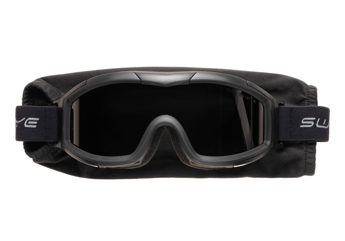 SwissEye F-Tac Google Smoke / Orange / Clear - Black