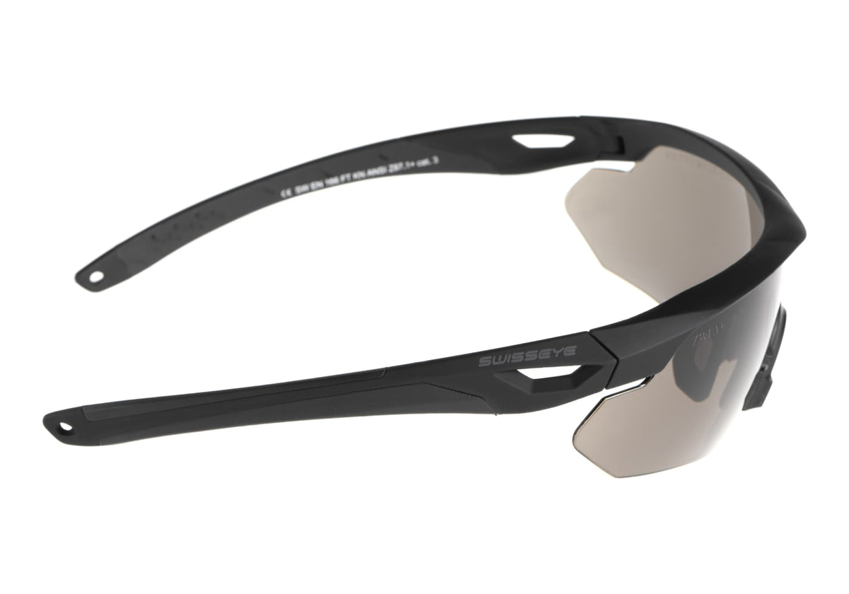 SwissEye Nighthawk Pro Smoke / Orange / Clear - Black