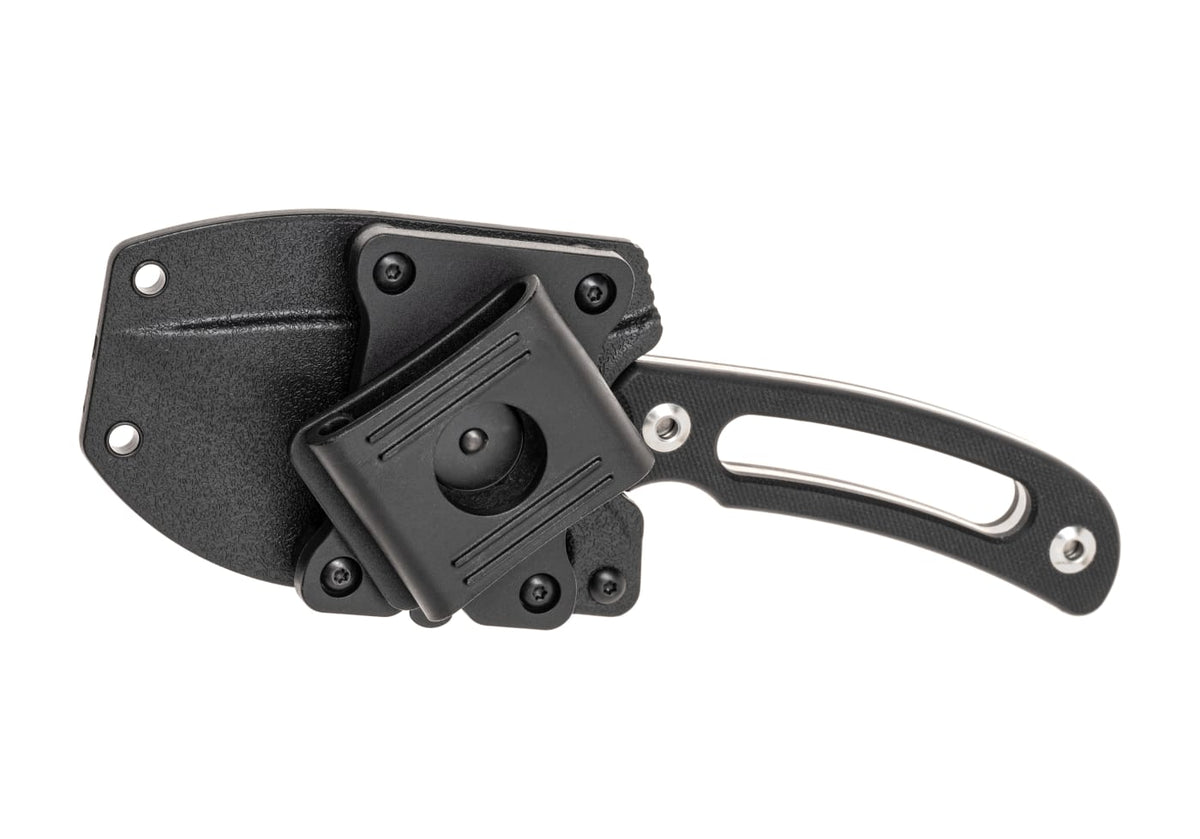 Defcon D2 Fixed Blade Silver Flecks Handle - Grey