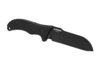 Schrade Bedrock Sheepsfoot Fixed Knife - Black
