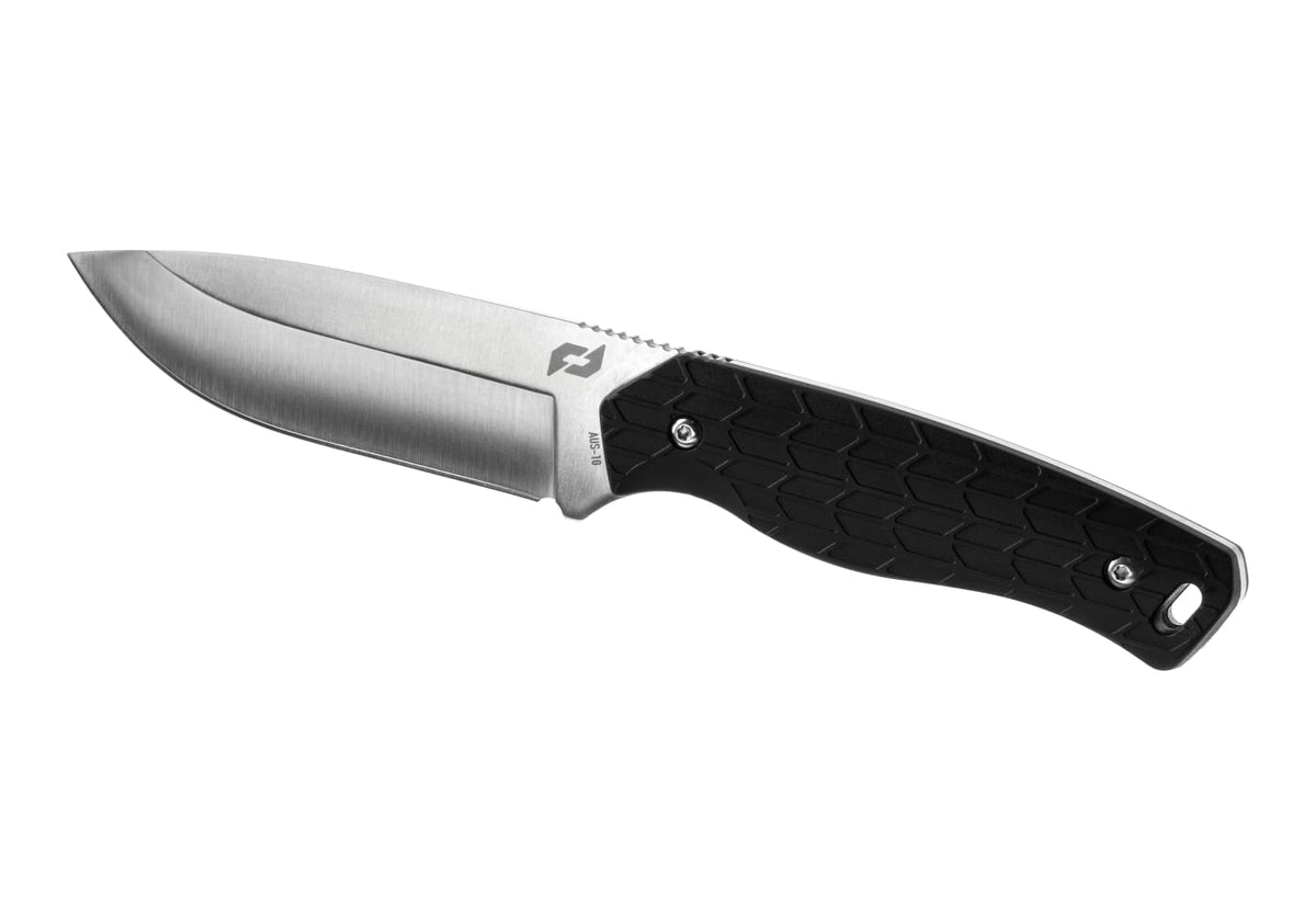 Schrade Exertion Drop Point Fixed Knife - Black