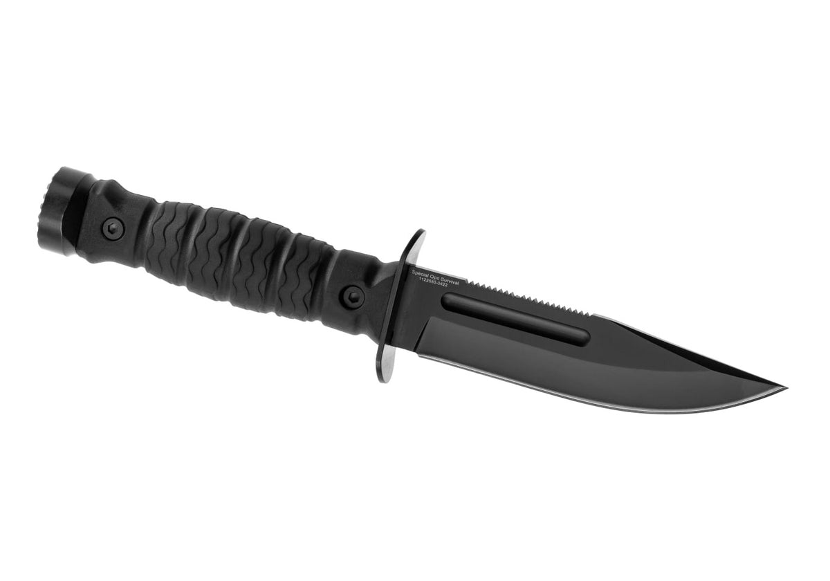 Smith & Wesson Special Ops Survival 5" Knife - Black