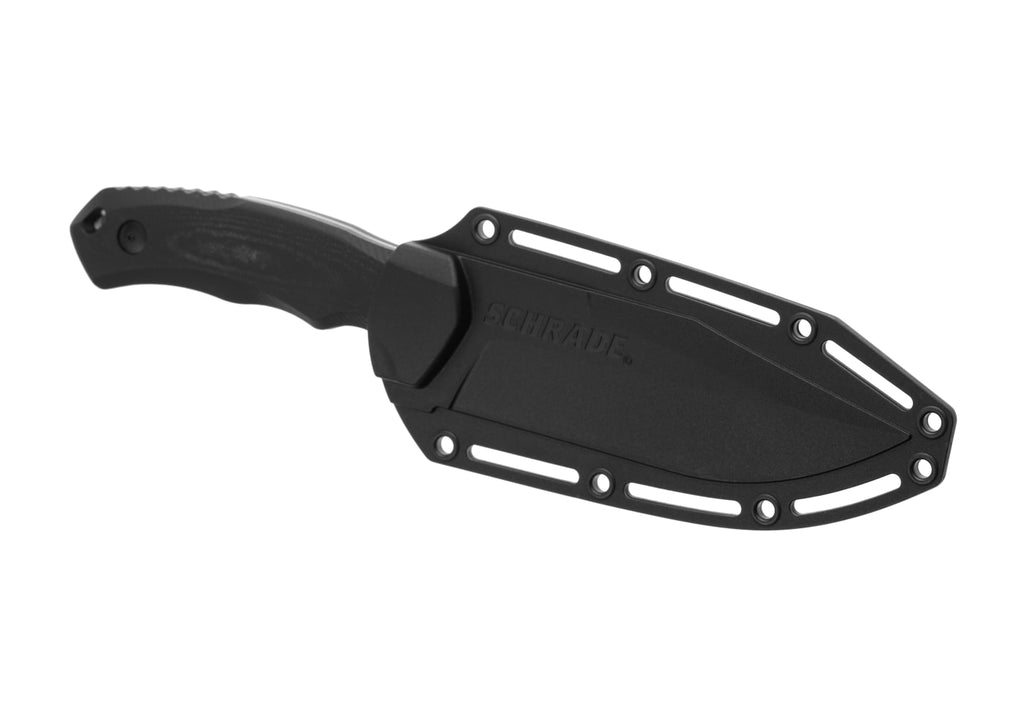 Schrade Steel Driver Fixed Knife - Black