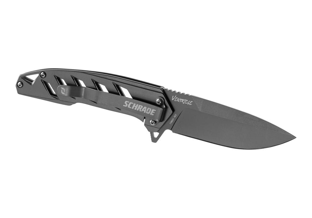 Schrade Ventricle Folder - Black