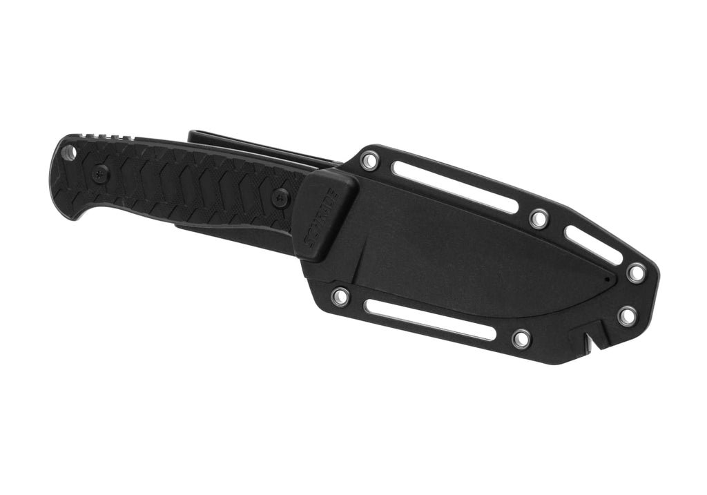 Schrade Wolverine Fixed Knife - Black