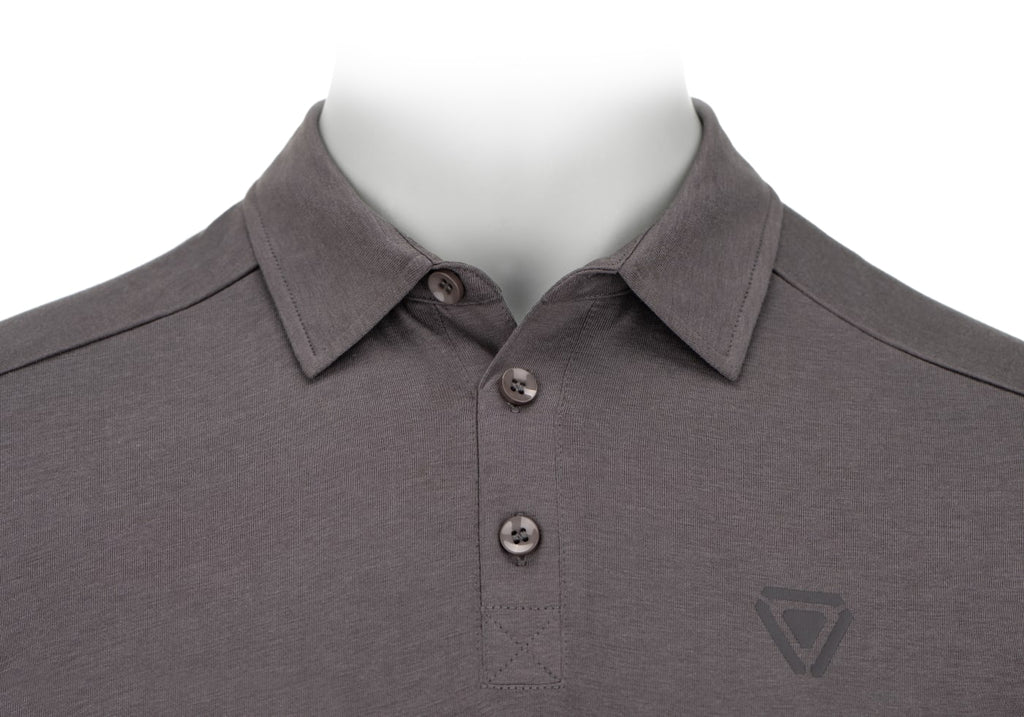 Outrider Technical Polo - Wolf Grey