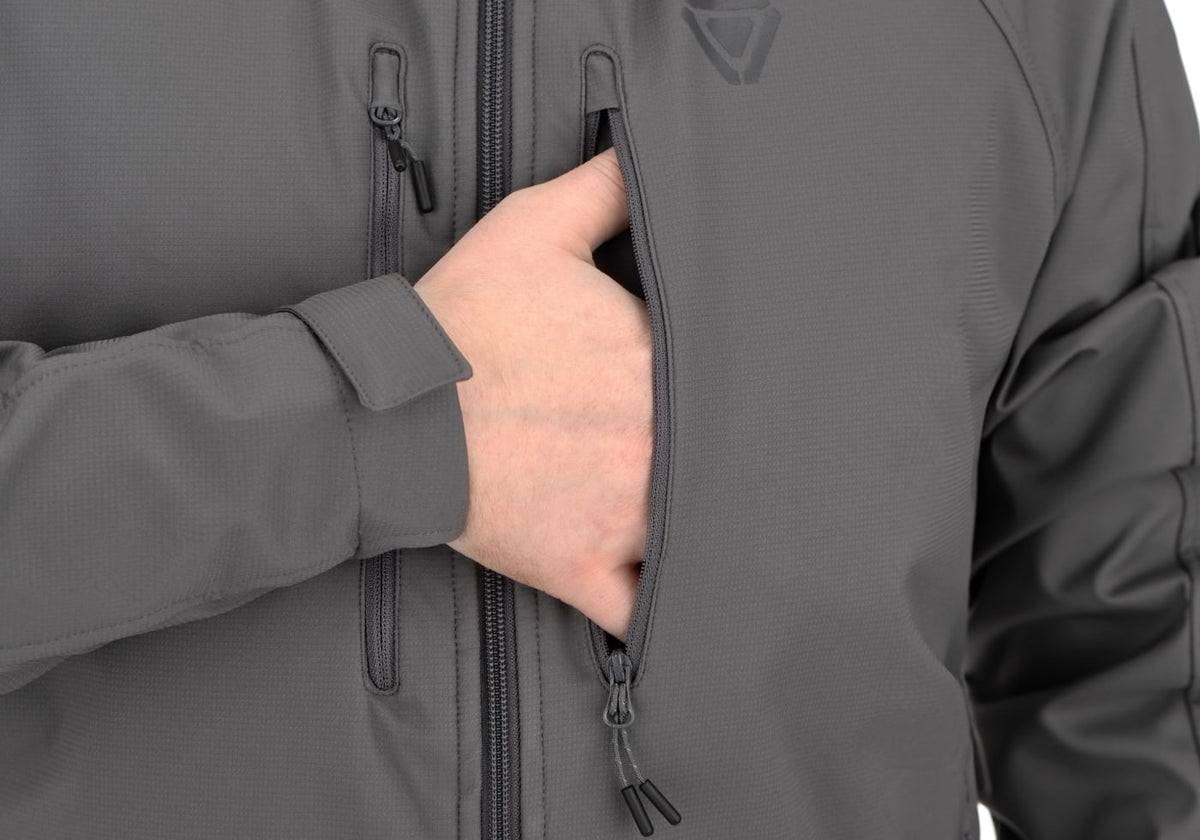 Outrider ED Softshell Hoody - Wolf Grey