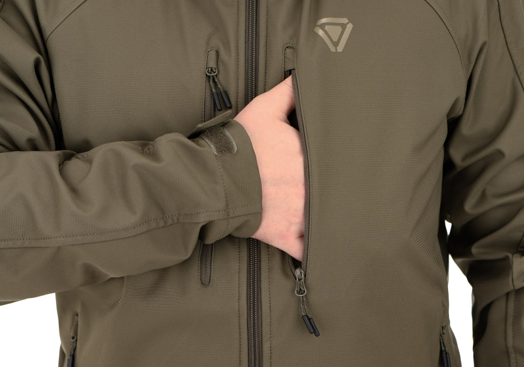 Outrider ED Softshell Hoody - Stonegrey Olive