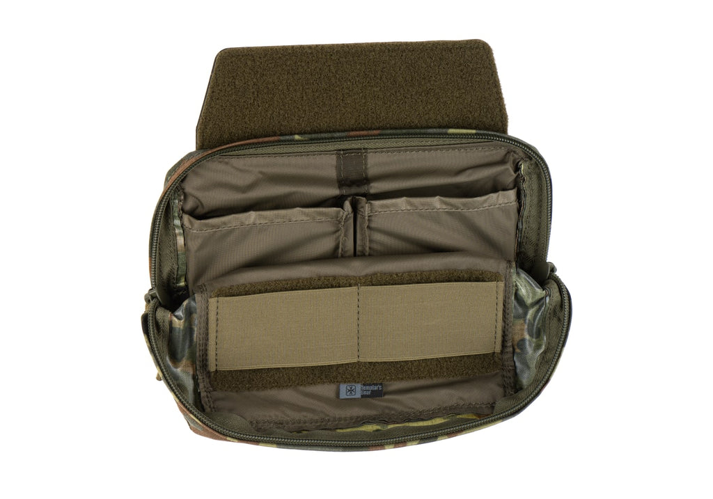 Templar's Gear Dangler Pouch Gen2 - pochette ventrale velcro pour porte-plaques - Flecktarn