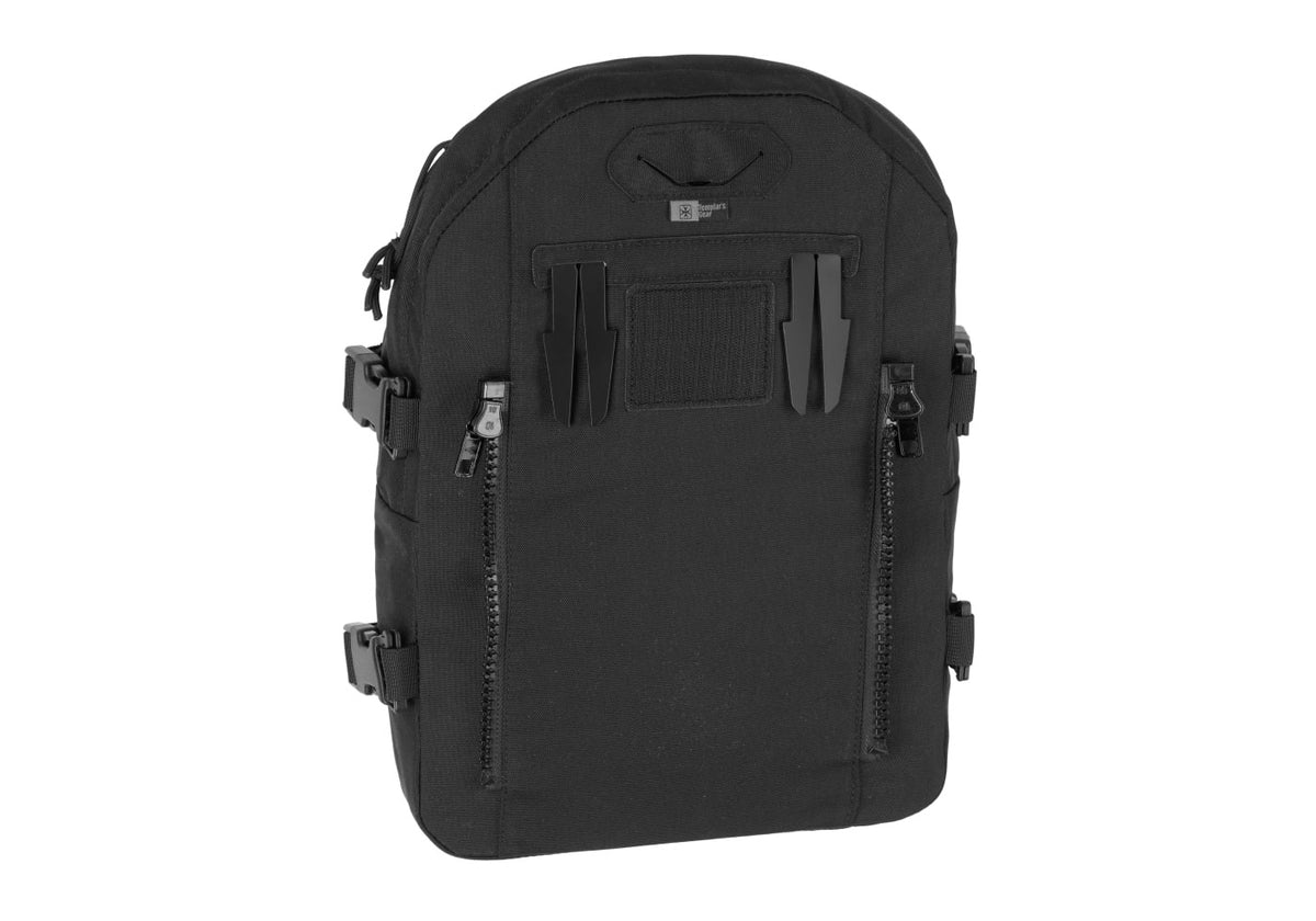 Templar's Gear Flat Pack H2 Large - sac dorsal zippé pour porte-plaques CPC - Black
