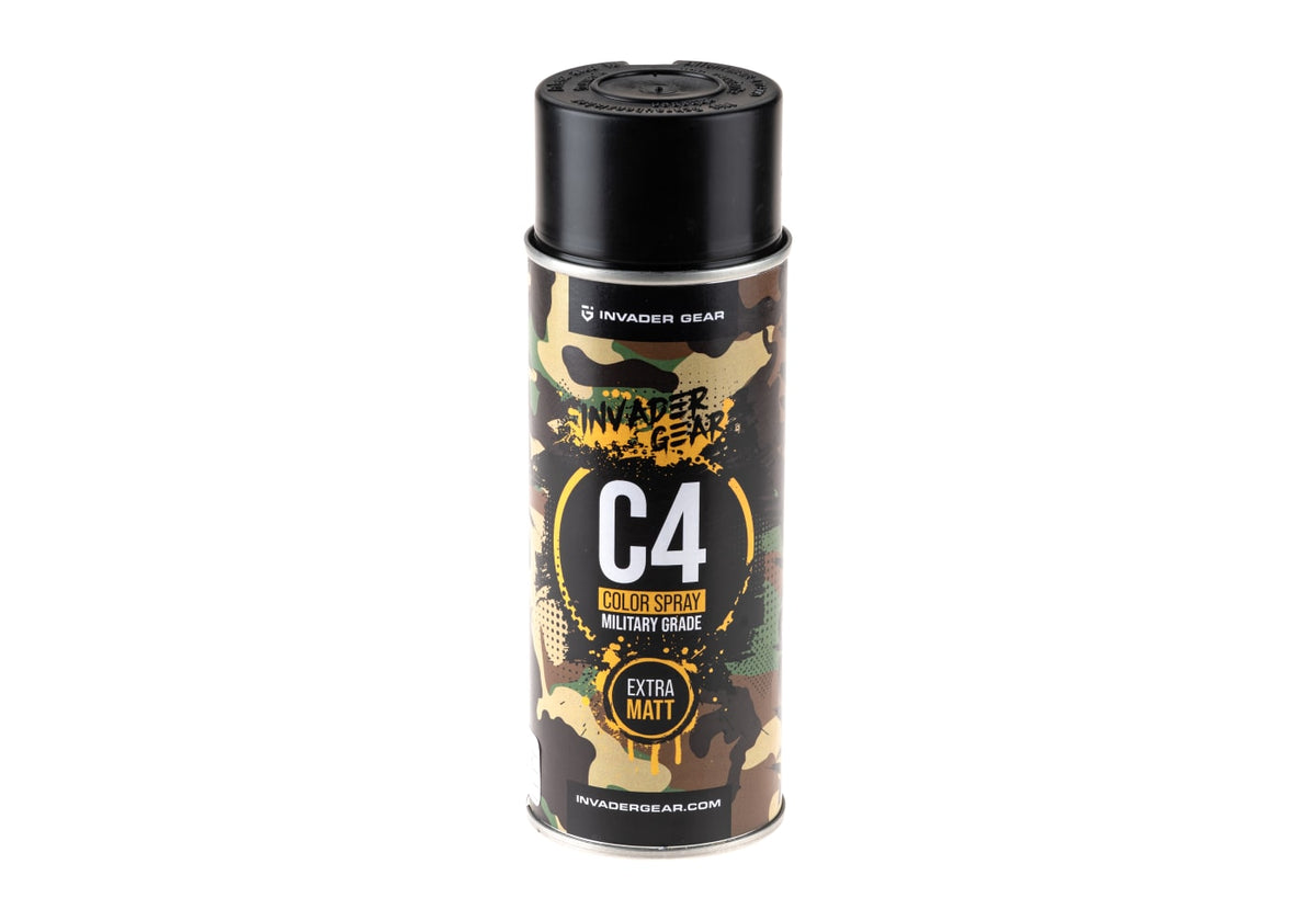 Invader Gear C4 Mil Grade Color Spray - RAL9021