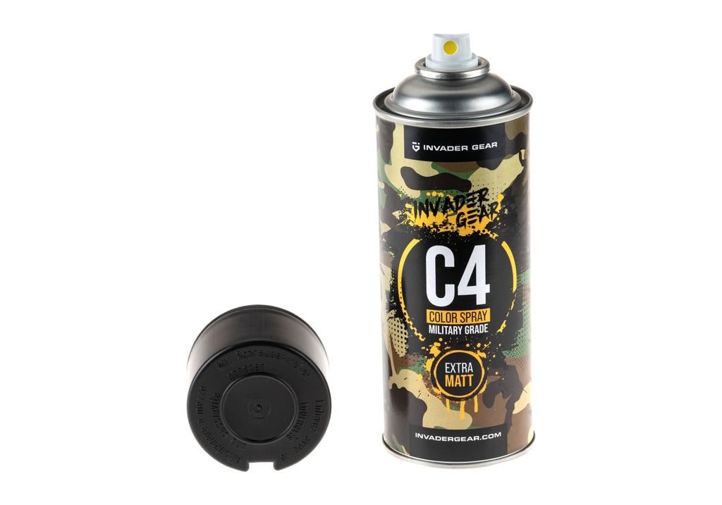 Invader Gear C4 Mil Grade Color Spray - RAL9021