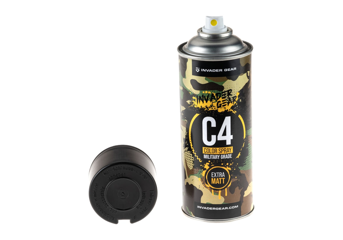 Invader Gear C4 Mil Grade Color Spray - RAL9021