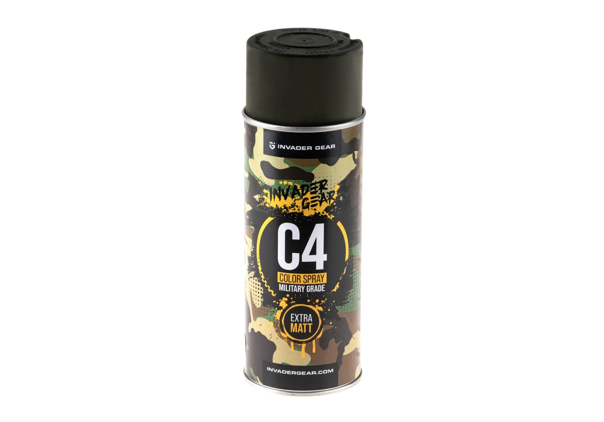 Invader Gear C4 Mil Grade Color Spray - RAL6006