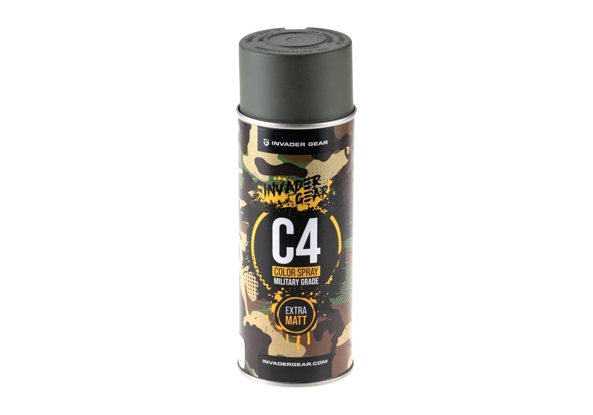Invader Gear C4 Mil Grade Color Spray - Foliage Green