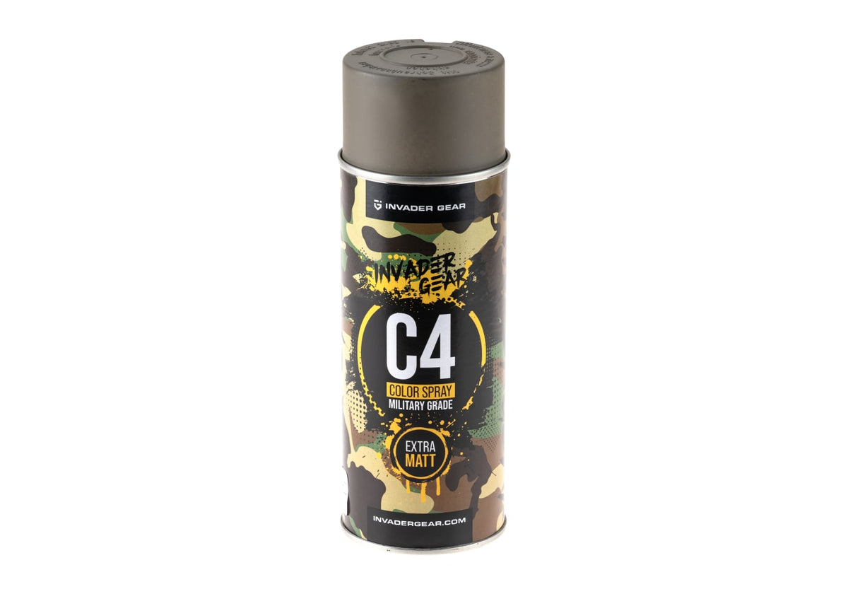 Invader Gear C4 Mil Grade Color Spray - FDE