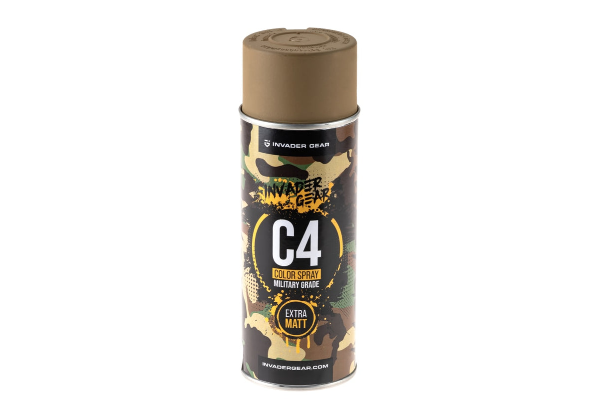 Invader Gear C4 Mil Grade Color Spray - RAL8000