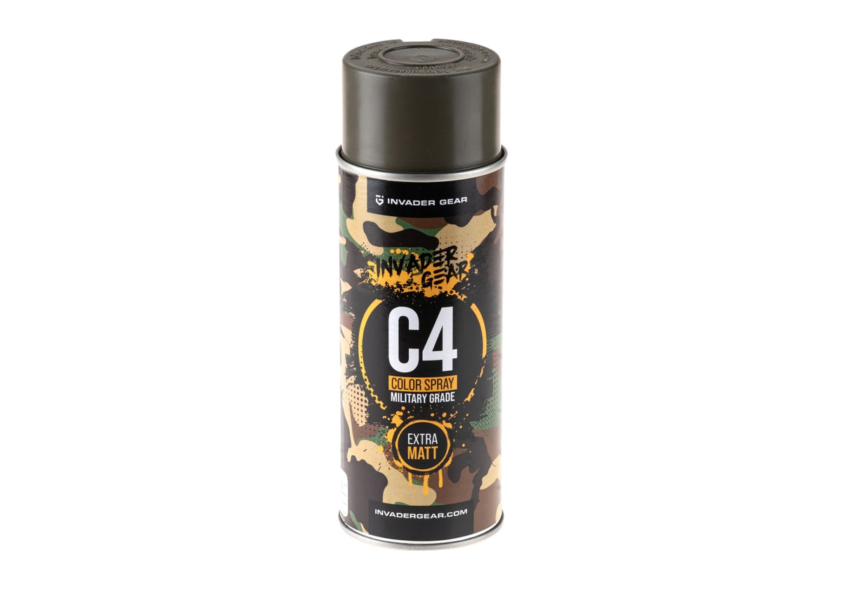 Invader Gear C4 Mil Grade Color Spray - RAL7013