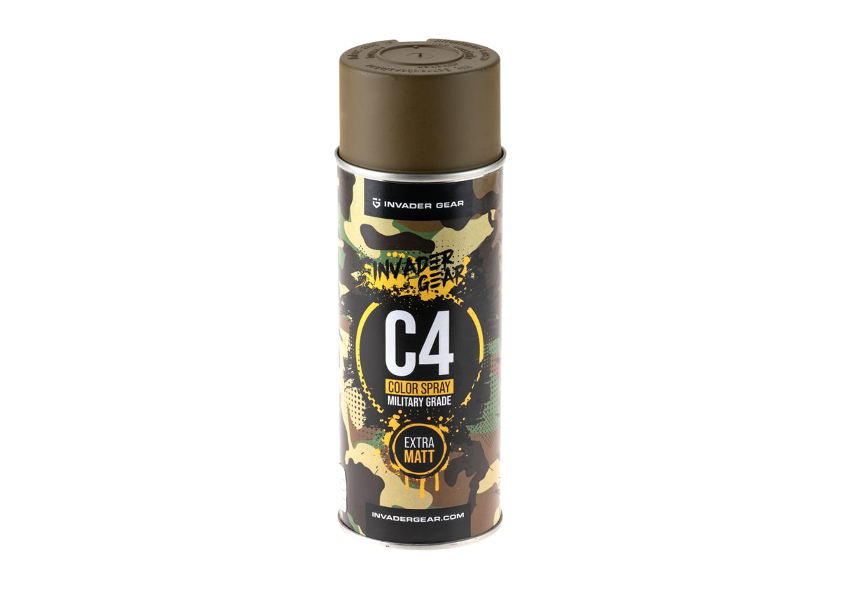 Invader Gear C4 Mil Grade Color Spray - Coyote Brown