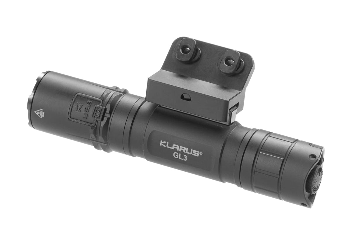 Klarus GL3 Tactical Flashlight - Black