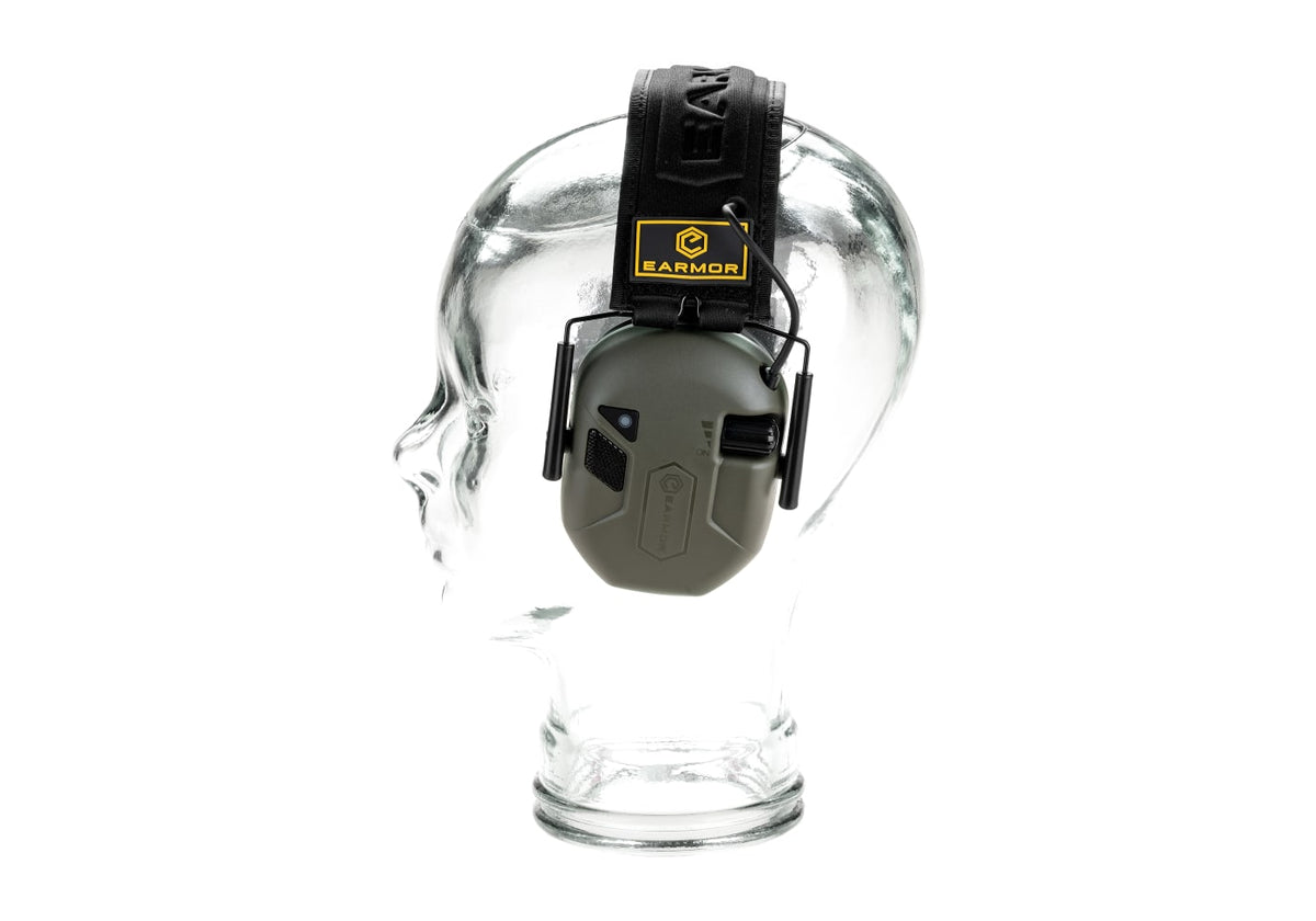 Earmor M300T Sport Hearing Protector - Foliage Green