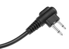 Earmor M52 Tactical PTT Motorola Two Pin - Black