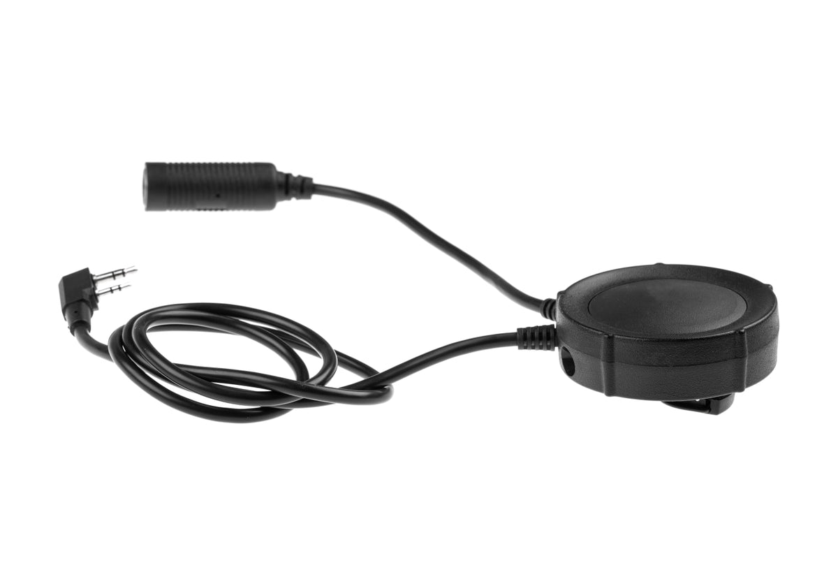 Earmor M55 Tactical PTT Kenwood - Black