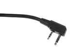 Earmor M55 Tactical PTT Kenwood - Black