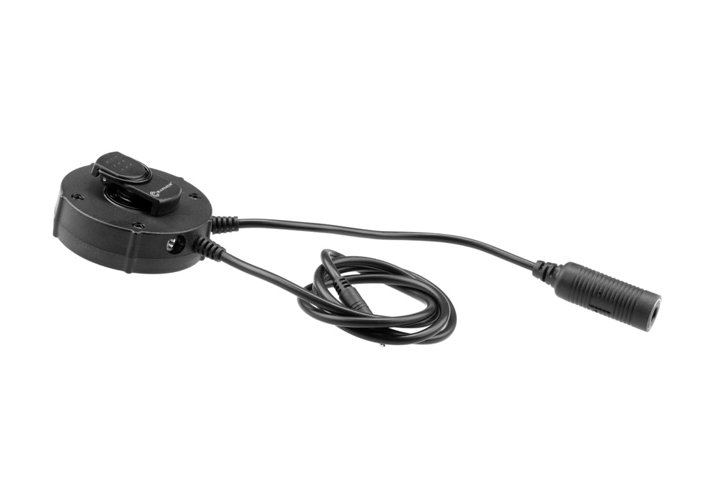 Earmor M55 Tactical PTT 3.5mm AUX - Black