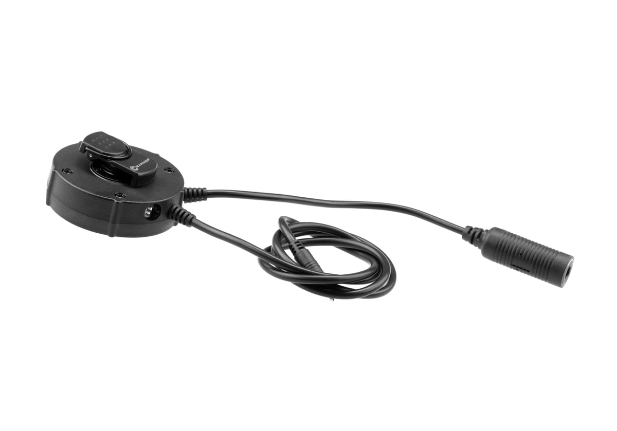 Earmor M55 Tactical PTT 3.5mm AUX - Black