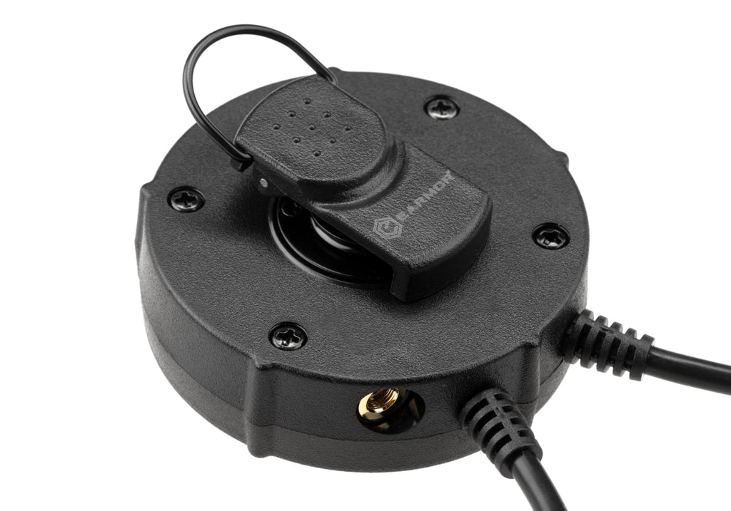 Earmor M55 Tactical PTT 3.5mm AUX - Black