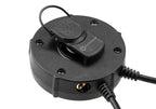 Earmor M55 Tactical PTT 3.5mm AUX - Black