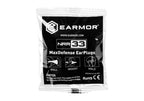 Earmor MaxDefense Ear Plugs NRR33 200 Pairs Box - Orange