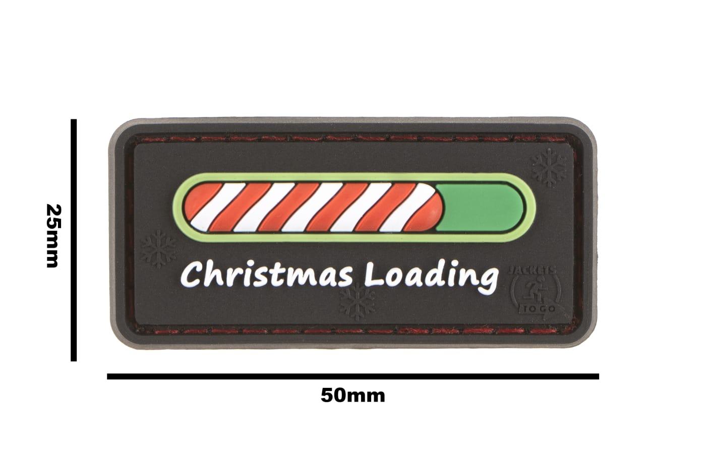 JTG Christmas Loading Candy Rubber Patch JTG