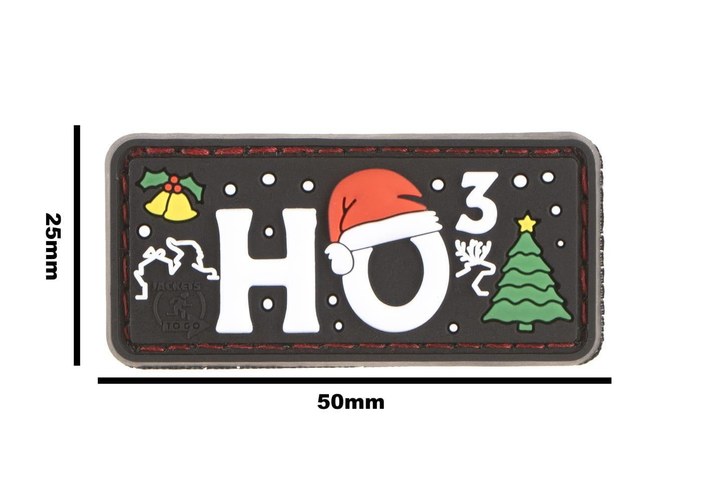 JTG Ho Ho Ho Rubber Patch JTG