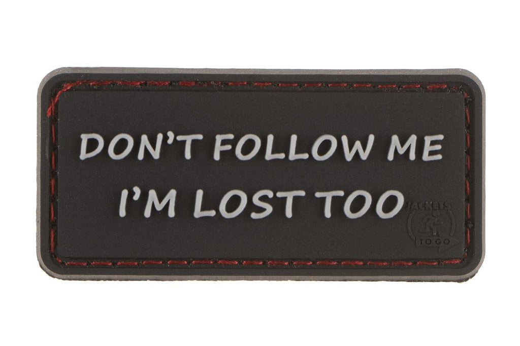 JTG I'm Lost Too Rubber Patch
