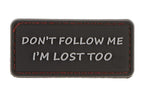JTG I'm Lost Too Rubber Patch
