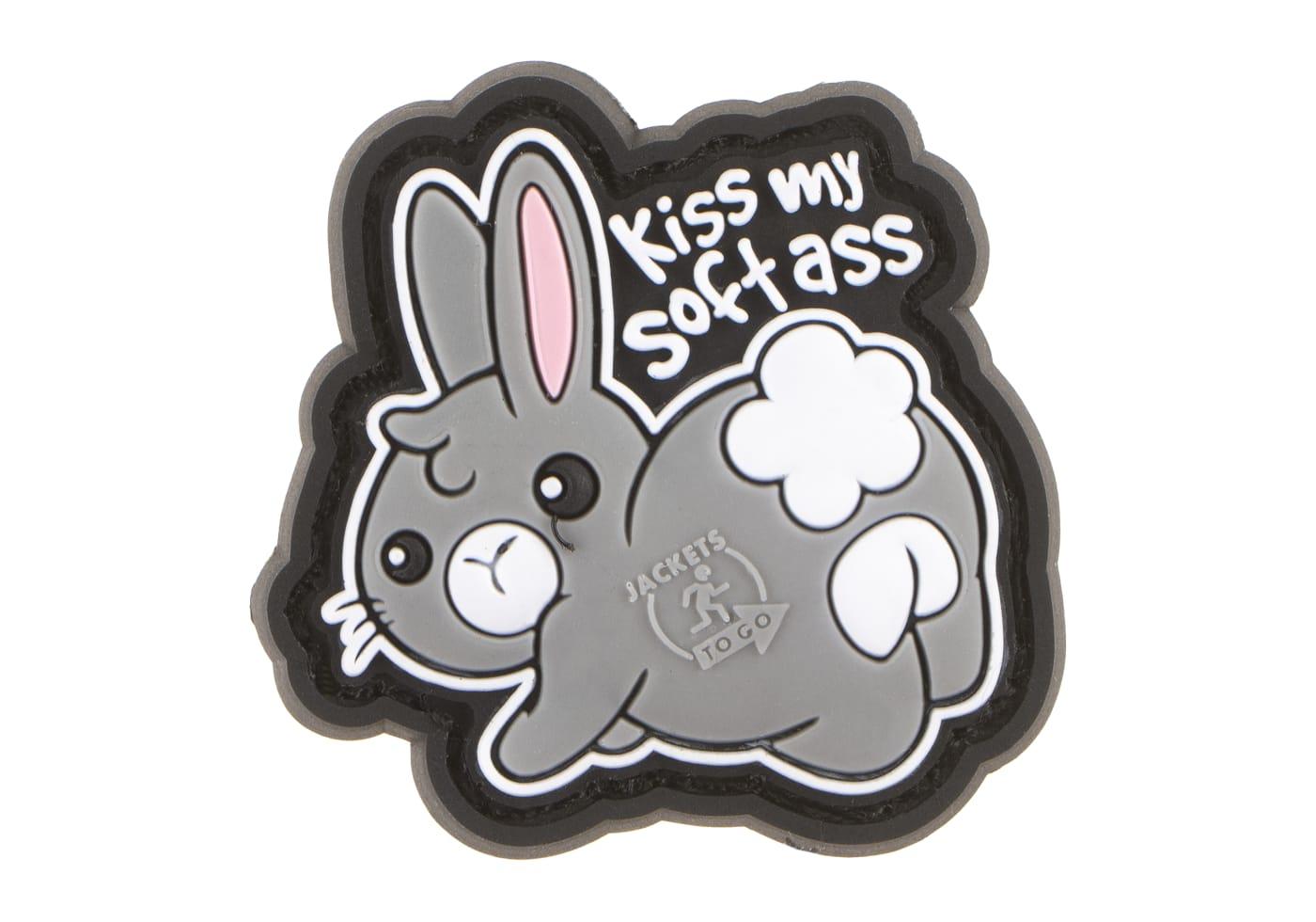JTG Kiss My Soft Ass Rubber Patch