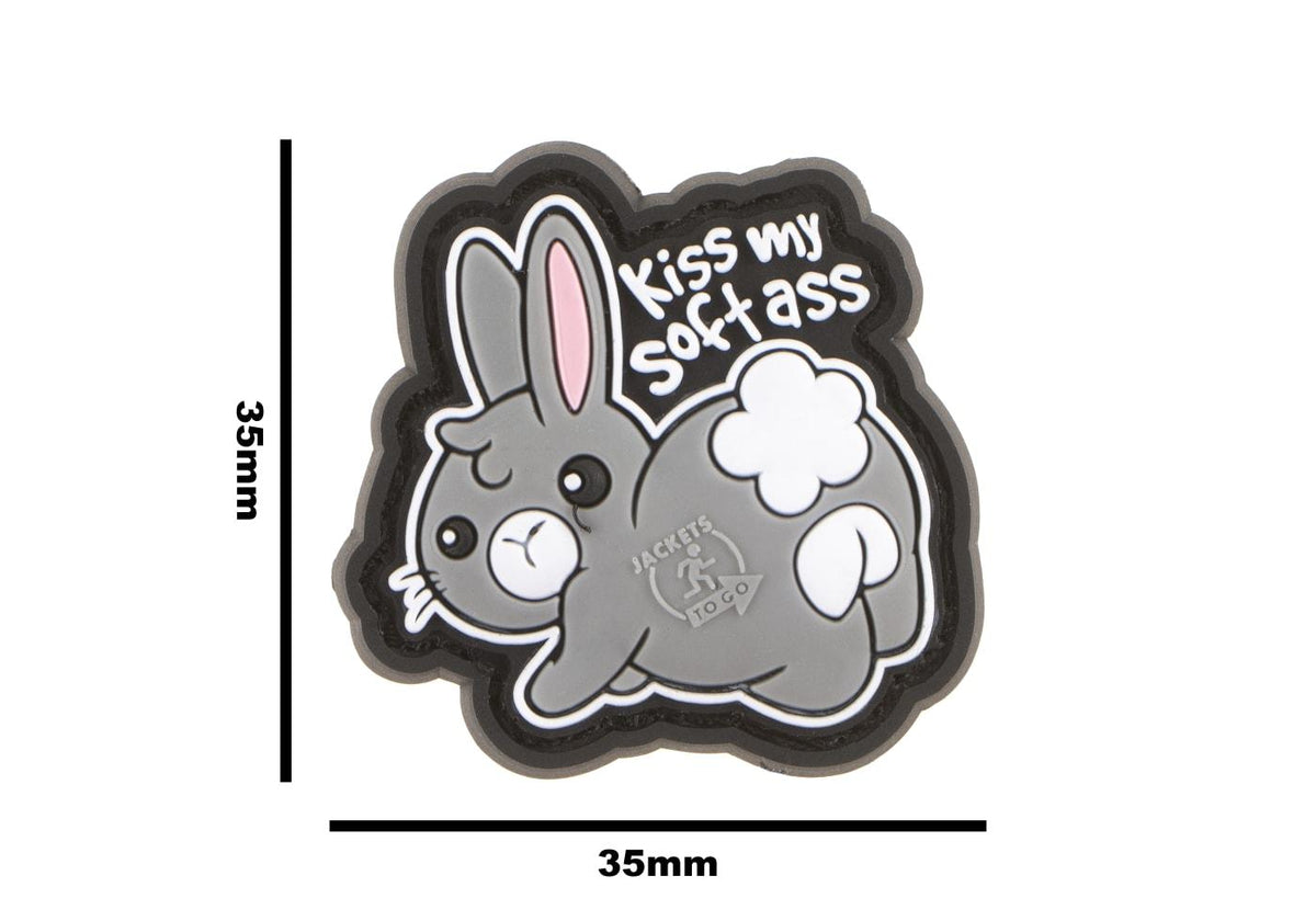 JTG Kiss My Soft Ass Rubber Patch JTG