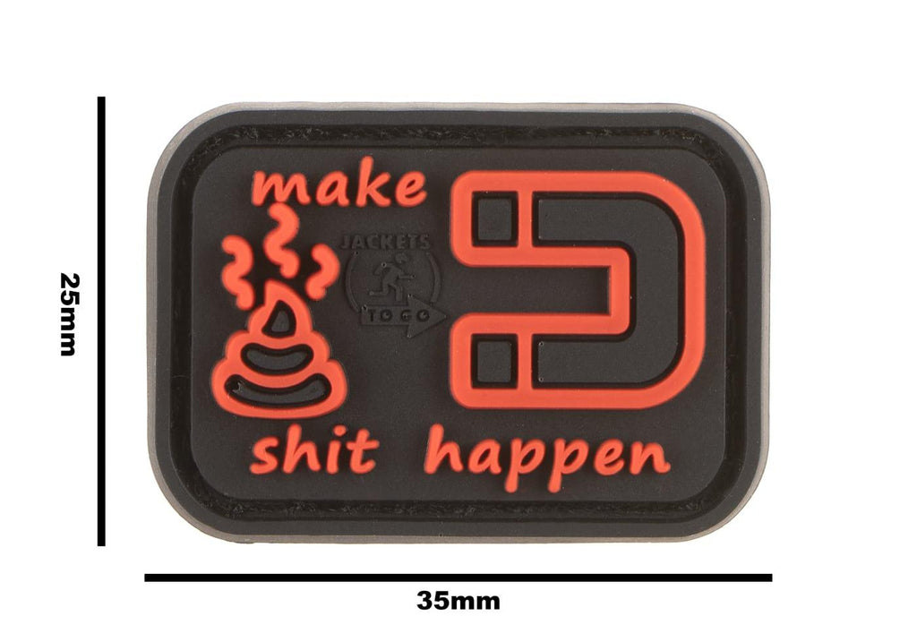 JTG Sh!t Magnet Rubber Patch JTG