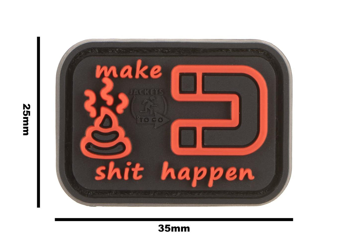 JTG Sh!t Magnet Rubber Patch JTG