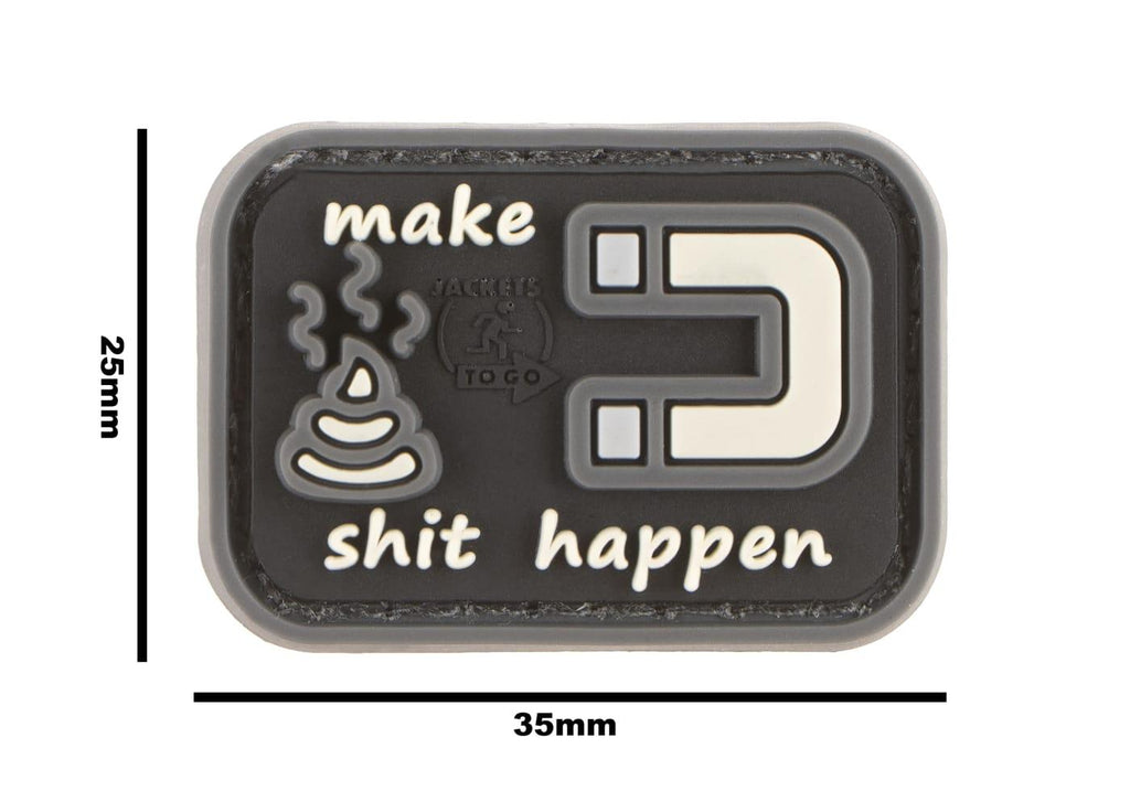 JTG Sh!t Magnet Rubber Patch JTG