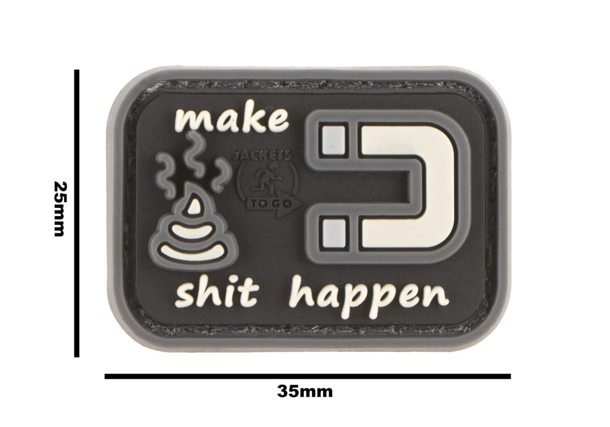 JTG Sh!t Magnet Rubber Patch JTG