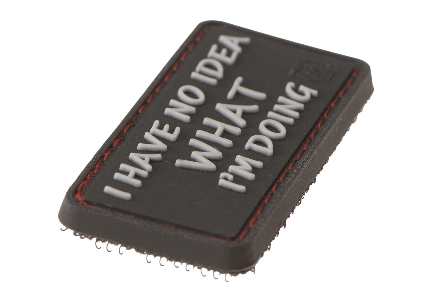JTG I Have No Idea Rubber Patch JTG