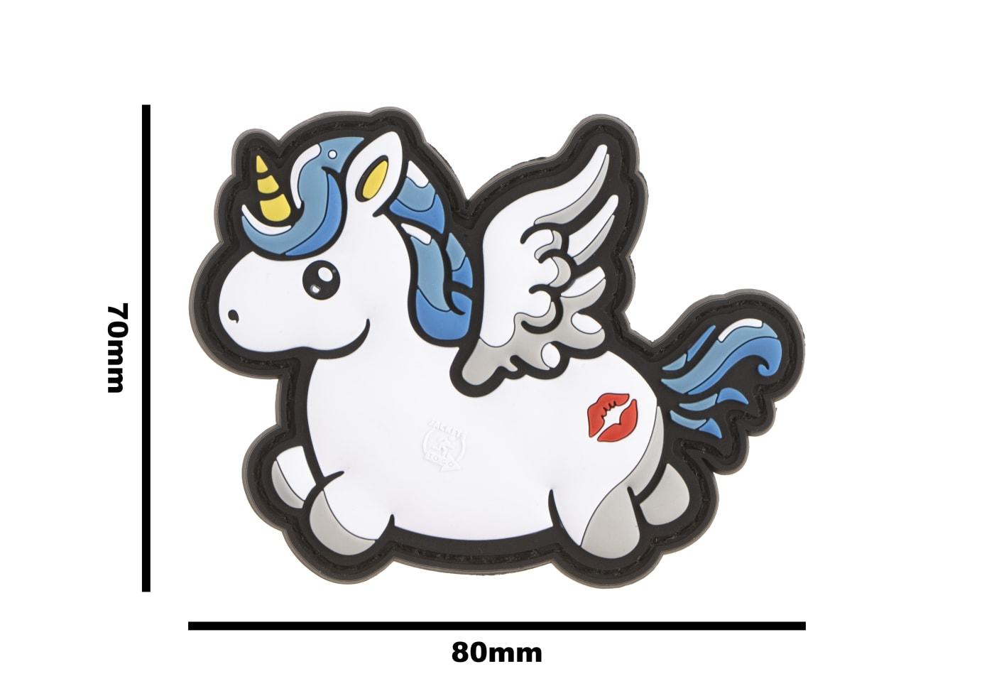 JTG Blue Unicorn Rubber Patch JTG